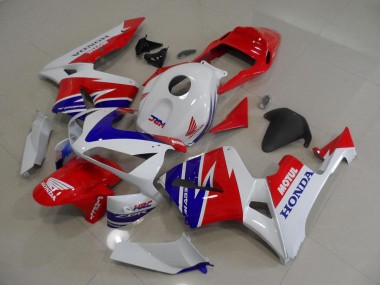 Weiß Blau Rot Motul HRC CBR 600 RR 05-06 Motorrad Verkleidungen