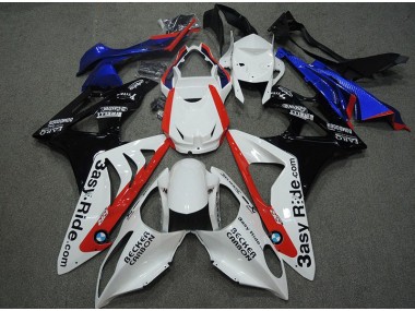 Weiß Blau Rot S1000RR 09-14 Motorrad Verkleidungen