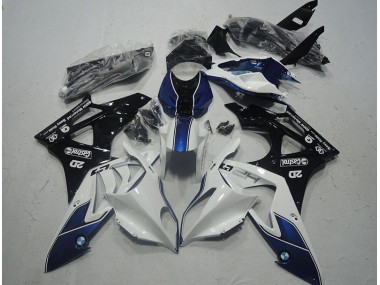 Weiß Blau S1000RR 09-14 Motorrad Verkleidungen
