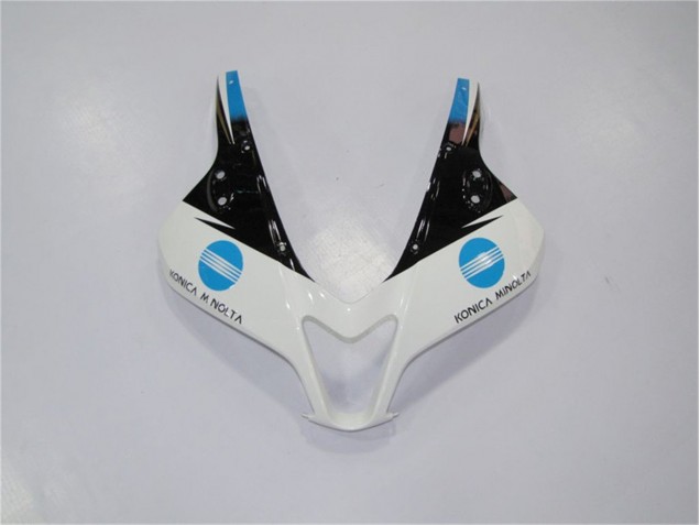 Weiß Blau Schwarz CBR 600 RR 07-08 Motorrad Verkleidungen Weiß Blau Schwarz CBR 600 RR 07-08 Motorrad Verkleidungen