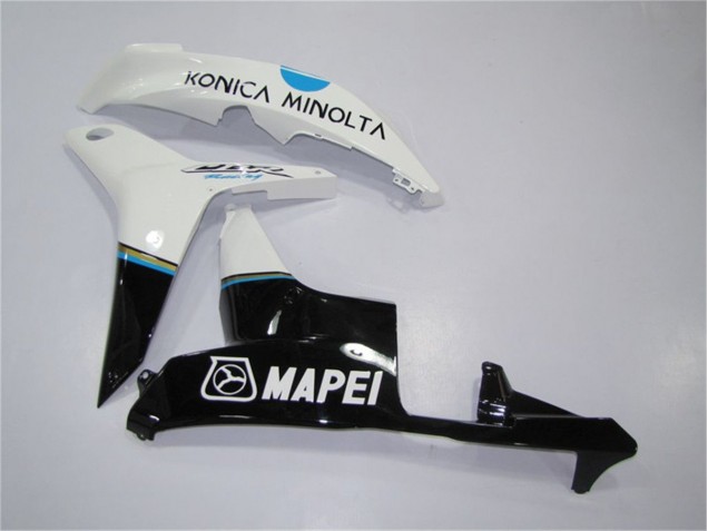 Weiß Blau Schwarz CBR 600 RR 07-08 Motorrad Verkleidungen Weiß Blau Schwarz CBR 600 RR 07-08 Motorrad Verkleidungen