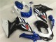 Weiß Blau Schwarz GSXR 1000 K9 09-16 Motorrad Verkleidung Weiß Blau Schwarz GSXR 1000 K9 09-16 Motorrad Verkleidung