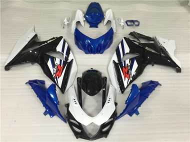 Weiß Blau Schwarz GSXR 1000 K9 09-16 Motorrad Verkleidung