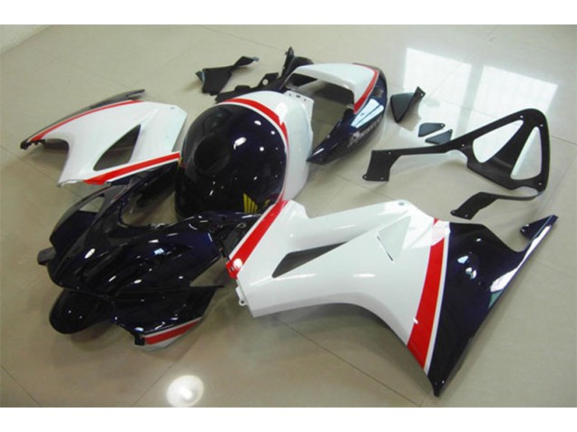 Weiß Blau VFR 800 02-13 Motorrad Verkleidungen Weiß Blau VFR 800 02-13 Motorrad Verkleidungen