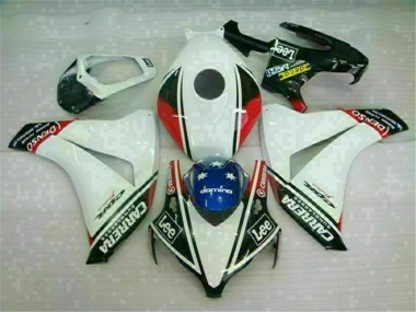 Weiß CBR 1000 RR 08-11 Motorrad Vollverkleidung