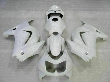 Weiß EX250 08-12 Motorrad Verkleidungen