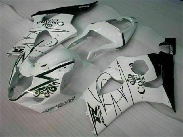 Weiß GSXR 1000 K3 03-04 Motorrad Verkleidungen & Plastik Weiß GSXR 1000 K3 03-04 Motorrad Verkleidungen & Plastik