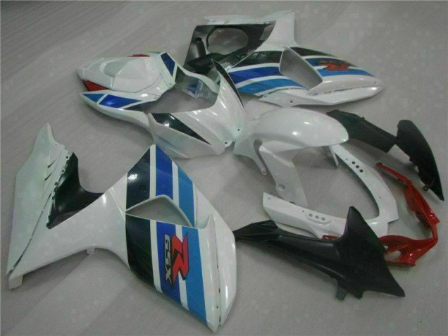Weiß GSXR 1000 K9 09-16 Motorrad Verkleidungen Weiß GSXR 1000 K9 09-16 Motorrad Verkleidungen