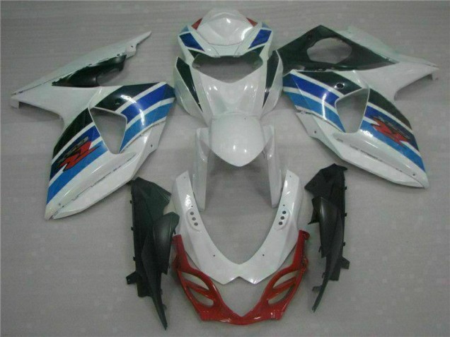 Weiß GSXR 1000 K9 09-16 Motorrad Verkleidungen Weiß GSXR 1000 K9 09-16 Motorrad Verkleidungen