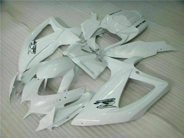 Weiß GSXR 600 / 750 K8 08-10 Motorrad Verkleidungen Weiß GSXR 600 / 750 K8 08-10 Motorrad Verkleidungen