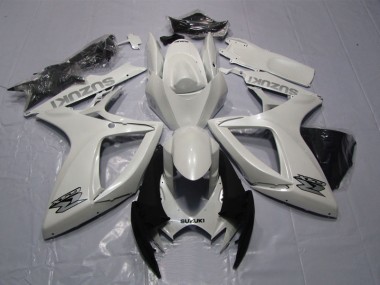 Weiß GSXR 600 K6 06-07 Motorrad Verkleidung
