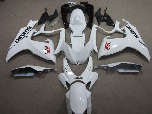 Weiß GSXR 600 K6 06-07 Motorrad Verkleidungen Weiß GSXR 600 K6 06-07 Motorrad Verkleidungen