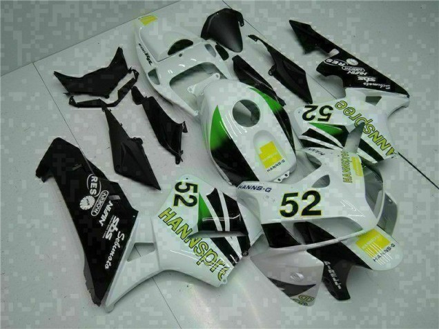 Weiß Gelb Grün 52 CBR 600 RR 05-06 Motorrad Verkleidungen Weiß Gelb Grün 52 CBR 600 RR 05-06 Motorrad Verkleidungen