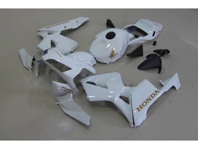 Weiß Gold CBR 600 RR 03-04 Motorrad Verkleidungen