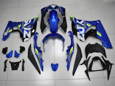 Weiß Grün GSXR 1000 17-23 Motorrad Verkleidungen