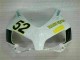Weiß Grün Hannspree 52 CBR 1000 RR 04-05 Motorrad Verkleidungen Weiß Grün Hannspree 52 CBR 1000 RR 04-05 Motorrad Verkleidungen