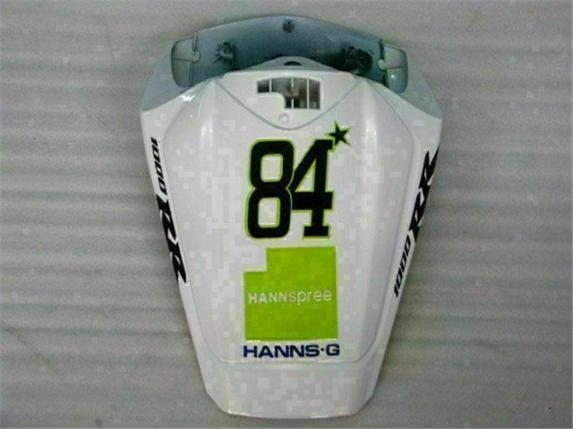 Weiß Grün Hannspree 84 CBR 1000 RR 08-11 Motorrad Verkleidungen Weiß Grün Hannspree 84 CBR 1000 RR 08-11 Motorrad Verkleidungen