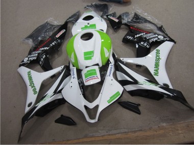 Weiß Grün Hannspree CBR 600 RR 07-08 Motorrad Verkleidungen