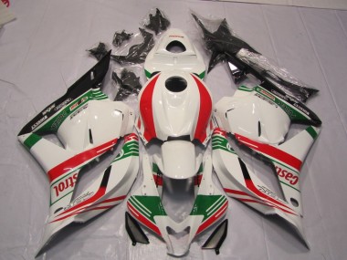 Weiß Grün Rot CBR 600 RR 09-12 Motorrad Verkleidungen