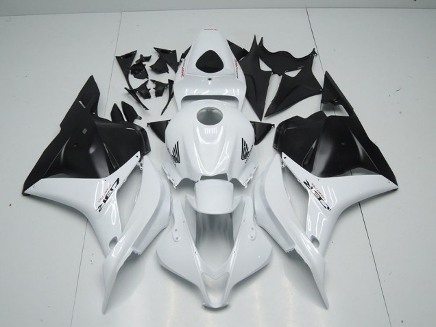 Weiß Matt Schwarz CBR 600 RR 09-12 Motorrad Verkleidungen
