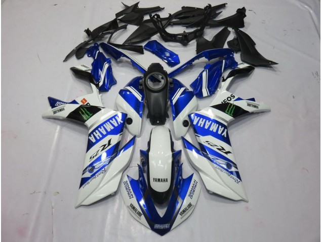 Weiß Monster R3 15-22 Motorrad Verkleidungen Weiß Monster R3 15-22 Motorrad Verkleidungen