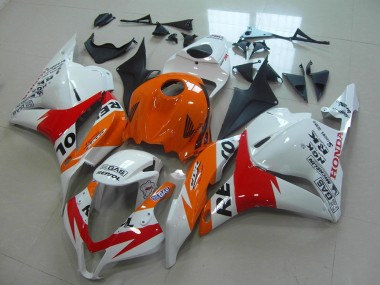 Weiß New Repsol CBR 600 RR 09-12 Motorrad Verkleidungen