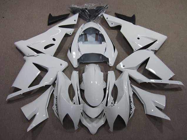 Weiß Ninja ZX10R 03-05 Motorrad Verkleidungen Weiß Ninja ZX10R 03-05 Motorrad Verkleidungen