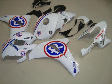 Weiß Repsol CBR 1000 RR 08-11 Motorrad Verkleidungen