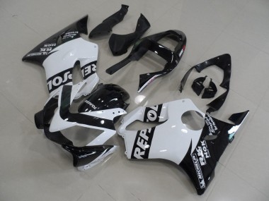 Weiß Repsol CBR 600 F4i 01-03 Motorrad Verkleidungen