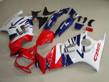 Weiß Rot Blau CBR 600 F3 95-98 Motorrad Verkleidungen