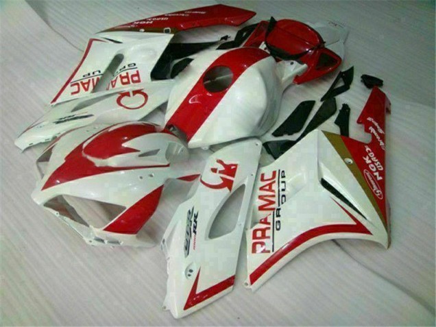 Weiß Rot CBR 1000 RR 04-05 Motorrad Verkleidung & Plastik Weiß Rot CBR 1000 RR 04-05 Motorrad Verkleidung & Plastik