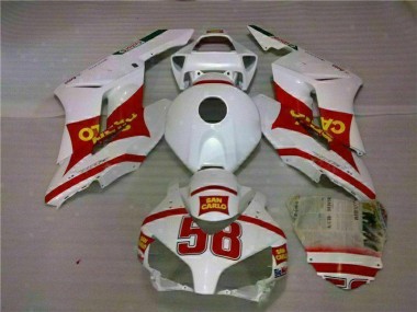 Weiß Rot CBR 1000 RR 04-05 Motorrad Verkleidungen