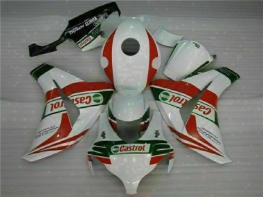 Weiß Rot CBR 1000 RR 08-11 Motorrad Verkleidung