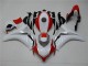 Weiß Rot CBR 1000 RR 08-11 Motorrad Verkleidungen