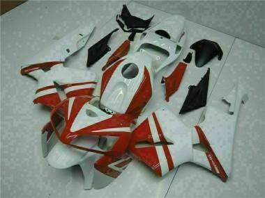 Weiß Rot CBR 600 RR 05-06 Motorrad Verkleidung