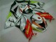 Weiß Rot H. Energy ZX6R 09-12 Motorrad Verkleidungen Weiß Rot H. Energy ZX6R 09-12 Motorrad Verkleidungen