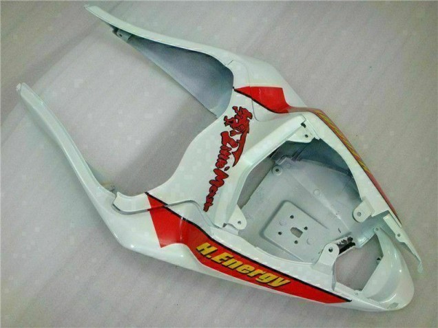 Weiß Rot H. Energy ZX6R 09-12 Motorrad Verkleidungen Weiß Rot H. Energy ZX6R 09-12 Motorrad Verkleidungen