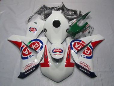 Weiß Rot PATA CBR 1000 RR 08-11 Motorrad Verkleidungen