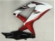 Weiß Rot Schwarz GSXR 600 / 750 K8 08-10 Motorrad Verkleidungen Weiß Rot Schwarz GSXR 600 / 750 K8 08-10 Motorrad Verkleidungen