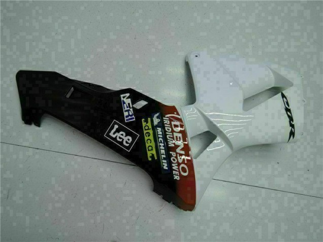 Weiß Rot Schwarz Lee CBR 600 RR 05-06 Motorrad Verkleidungen Weiß Rot Schwarz Lee CBR 600 RR 05-06 Motorrad Verkleidungen