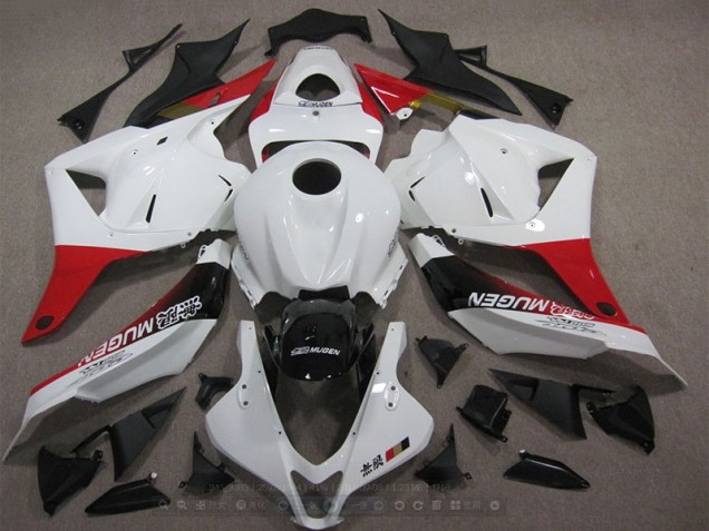 Weiß Rot Schwarz Mugen CBR 600 RR 09-12 Motorrad Verkleidungen Weiß Rot Schwarz Mugen CBR 600 RR 09-12 Motorrad Verkleidungen