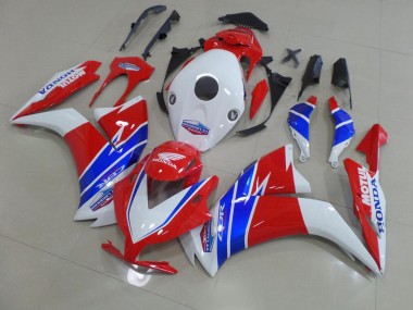 Weiß Rot TT Legend CBR 1000 RR 12-16 Motorrad Verkleidungen