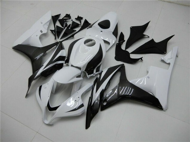 Weiß Schwarz CBR 600 RR 07-08 Motorrad Verkleidungen Weiß Schwarz CBR 600 RR 07-08 Motorrad Verkleidungen