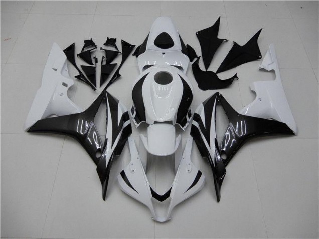 Weiß Schwarz CBR 600 RR 07-08 Motorrad Verkleidungen Weiß Schwarz CBR 600 RR 07-08 Motorrad Verkleidungen