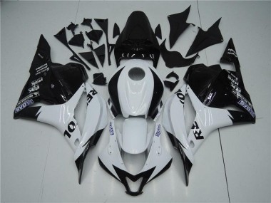 Weiß Schwarz CBR 600 RR 09-12 Motorrad Verkleidung