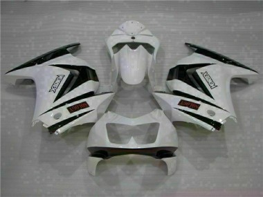 Weiß Schwarz EX250 08-12 Motorrad Verkleidungen
