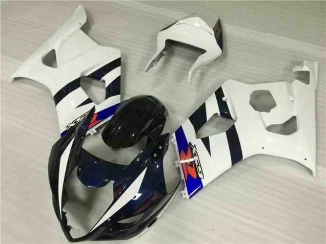 Weiß Schwarz GSXR 1000 K3 03-04 Motorrad Verkleidungen Komplett Sets Weiß Schwarz GSXR 1000 K3 03-04 Motorrad Verkleidungen Komplett Sets