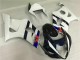 Weiß Schwarz GSXR 1000 K3 03-04 Motorrad Verkleidungen Komplett Sets Weiß Schwarz GSXR 1000 K3 03-04 Motorrad Verkleidungen Komplett Sets