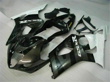 Weiß Schwarz GSXR 1000 K3 03-04 Motorrad Verkleidungen
