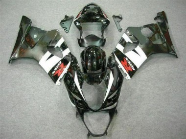 Weiß Schwarz GSXR 1000 K3 03-04 Motorrad Verkleidungen & Plastik
